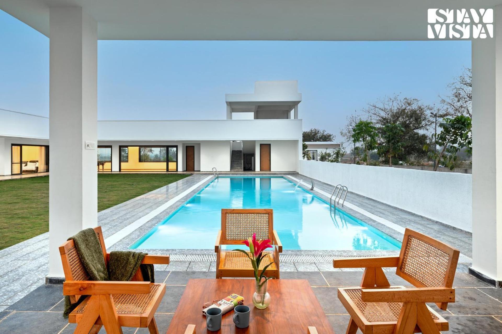 Stayvista At Aj House With Pvt Pool & Projector Set-Up Hajdarabad Zewnętrze zdjęcie